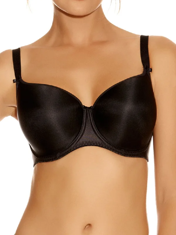 Smoothing Moulded T-Shirt Bra - Black