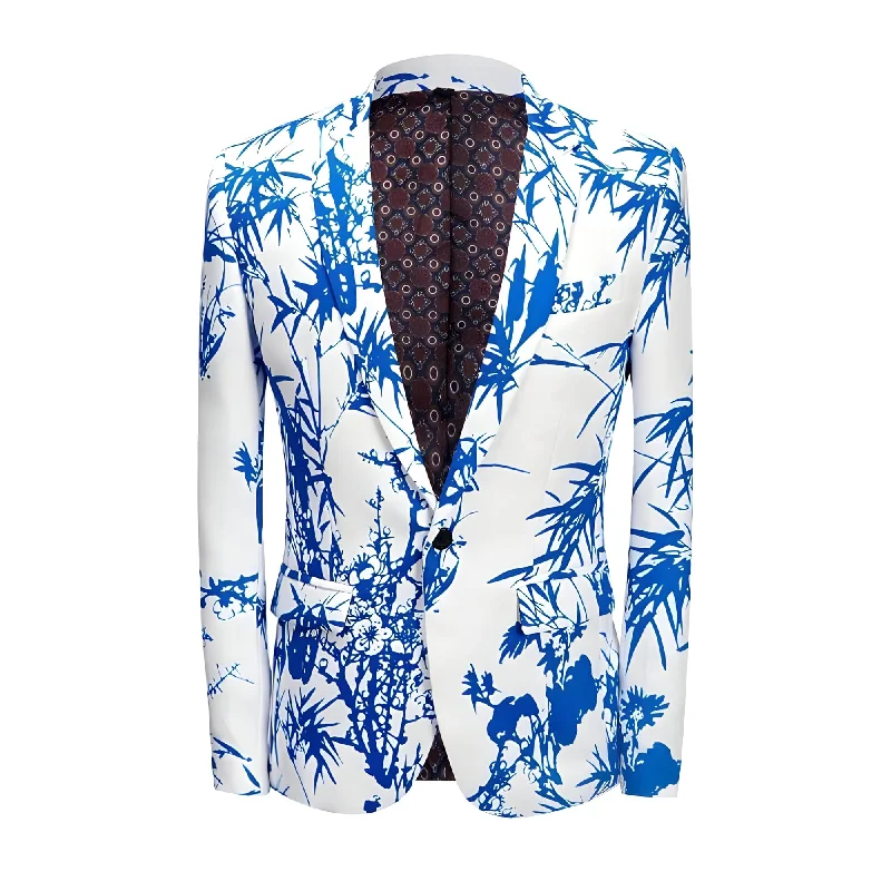 The Biscayne Slim Fit Blazer Suit Jacket - Royal Blue