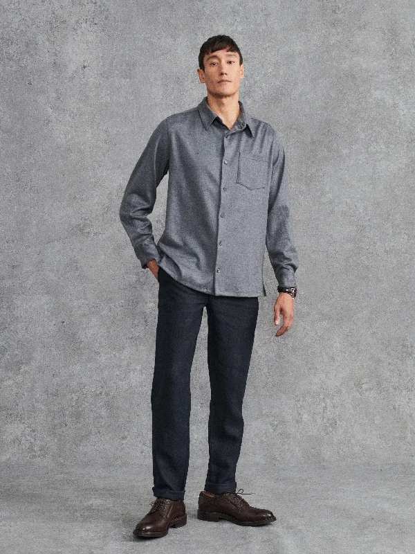 The Jersey Shirt - Cobble Grey