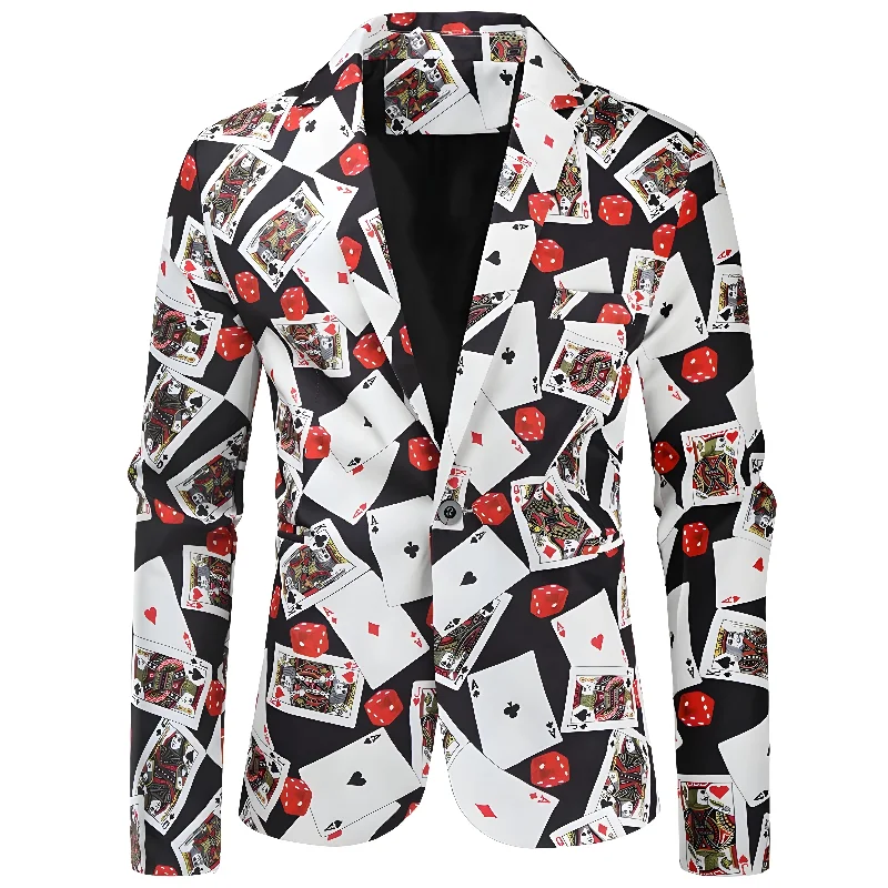 The Poker Slim Fit Blazer Suit Jacket