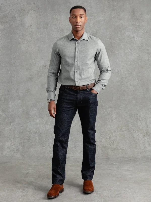 The Victor Melton Shirt - Cobble Grey