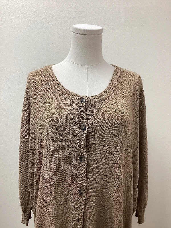 Theory Womens Cardigan Brown Size S