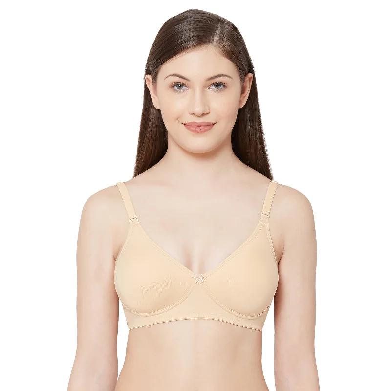 Shikha-Plain Mold T-shirt Bra  Skin