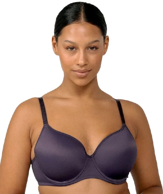 Triumph Gorgeous Luxury T-Shirt Bra - Ink Grey