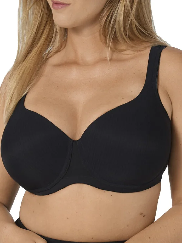 Modern Soft + Cotton Padded T-Shirt Bra - Black