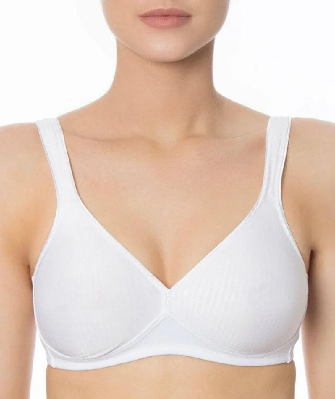 Triumph Modern Soft + Cotton Wire-free Bra - White