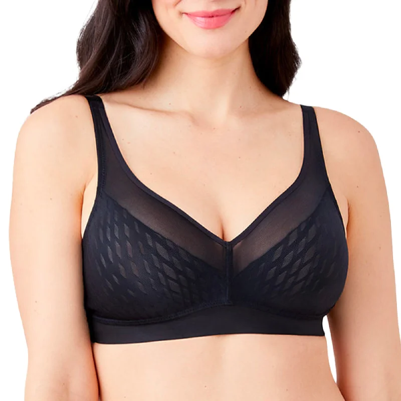 Elevated Allure Wirefree Bra 852336 - Black