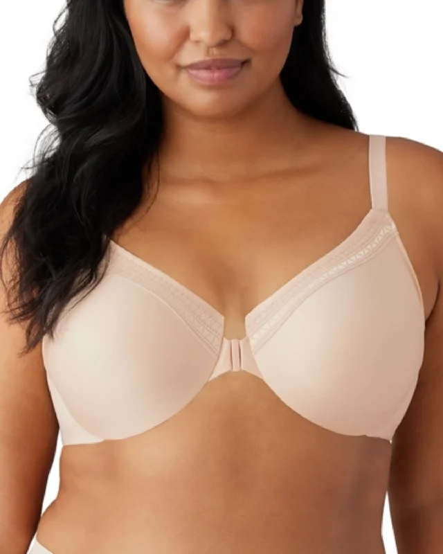 Wacoal Perfect Primer Front Close Underwire Bra - 855313 - Sand