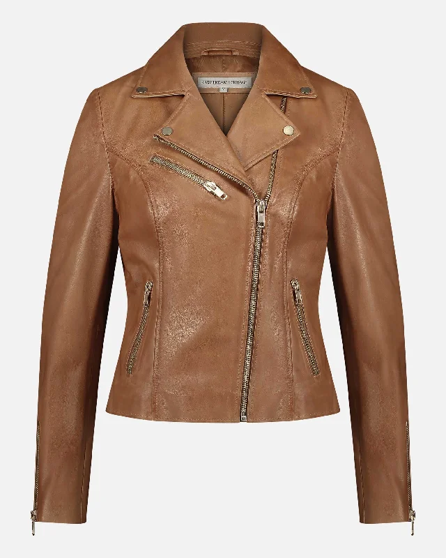 Phoenix | Leather Moto Jacket