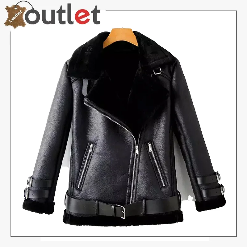 B3 Shearling Leather Jacket