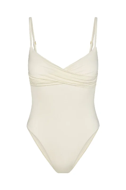 Bordeaux Moderate One Piece - Ivory