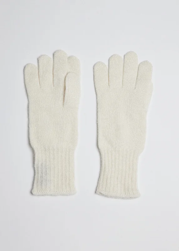 Cashmere Glove- Ivory