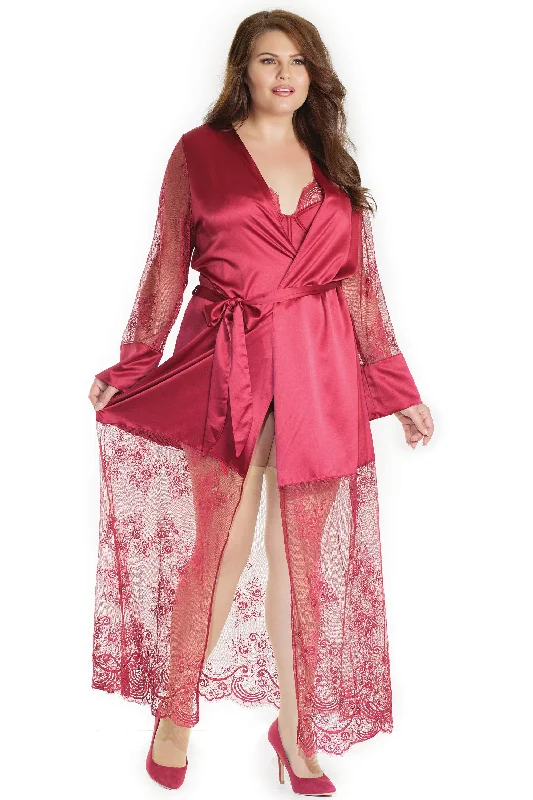 Diva Satin Robe