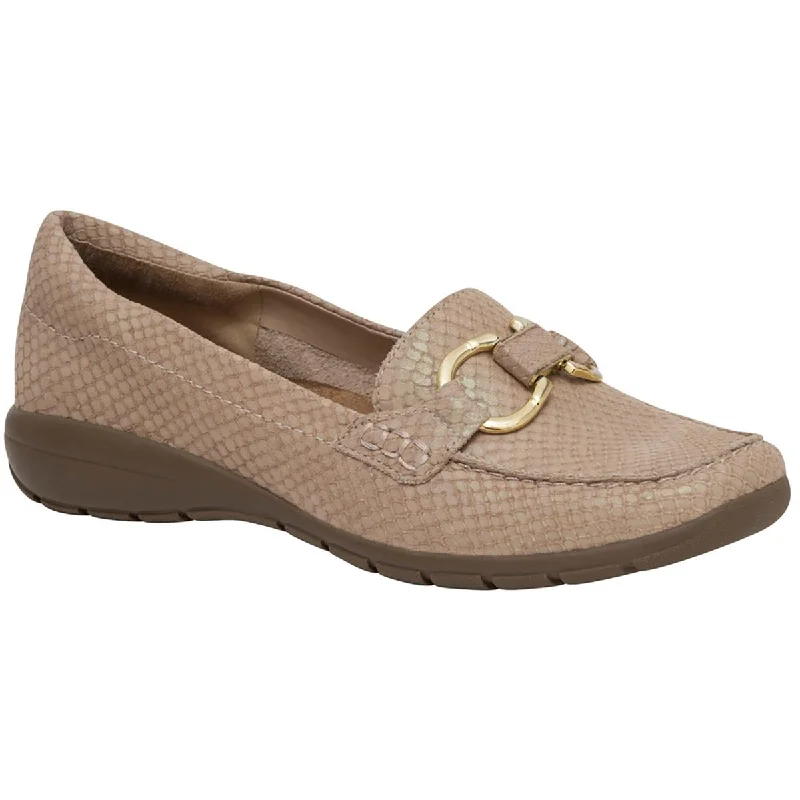 Easy Spirit Womens Avienta Leather Loafers