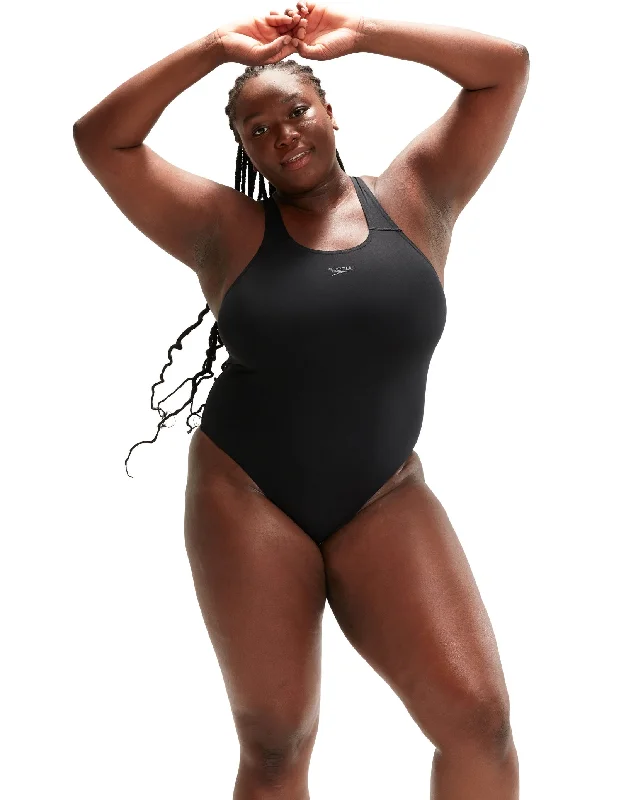 Endurance Plus Medalist Swimsuit - Black/Plus Size