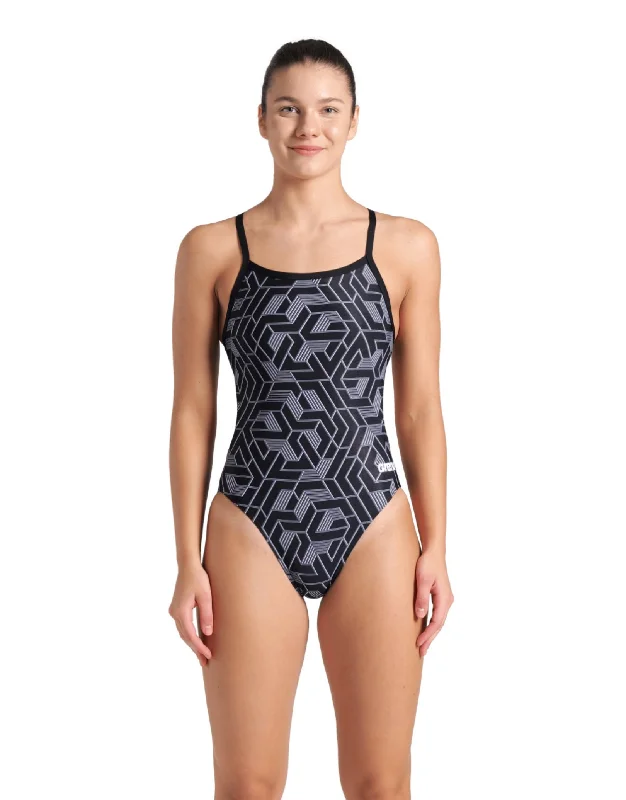 Escape Challenge Back Swimsuit - Black Team