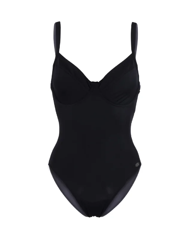 Classic Adjustable Swimsuit - Black