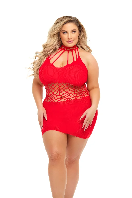 Fierce Freaking Seductress! Curvy Size Dress