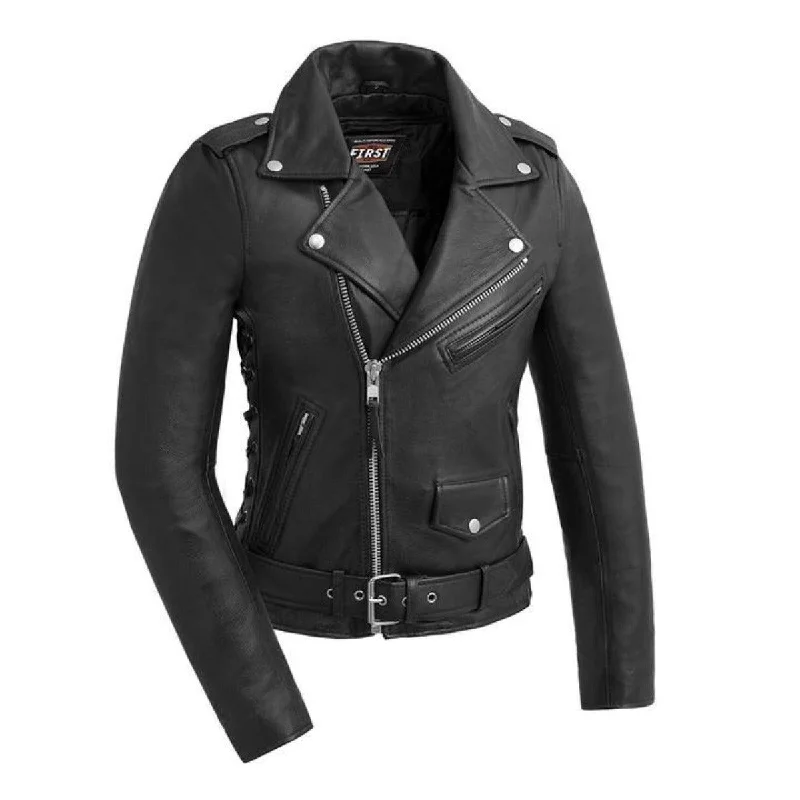 First Manufacturing Popstar - Women's Motorcycle Leather Jacket