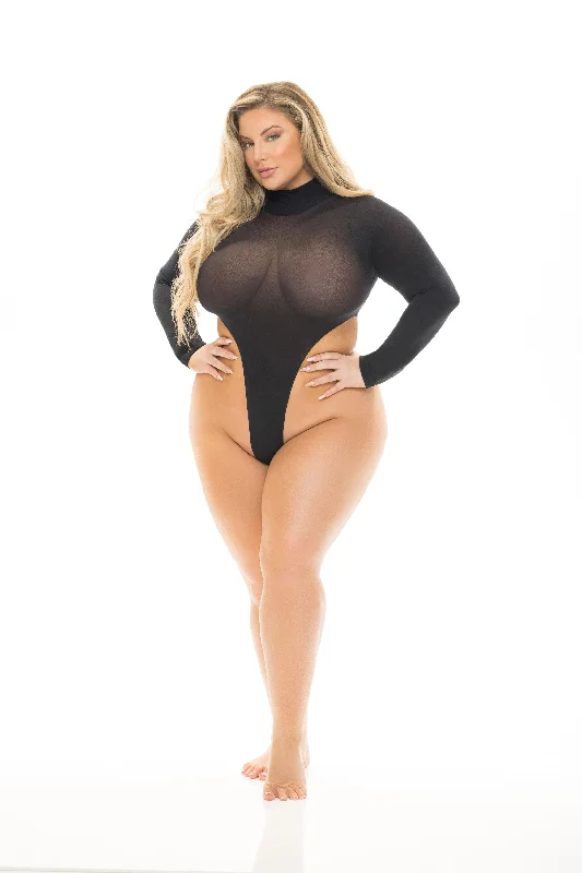 High AF Body Suit- Plus Size Body Suit