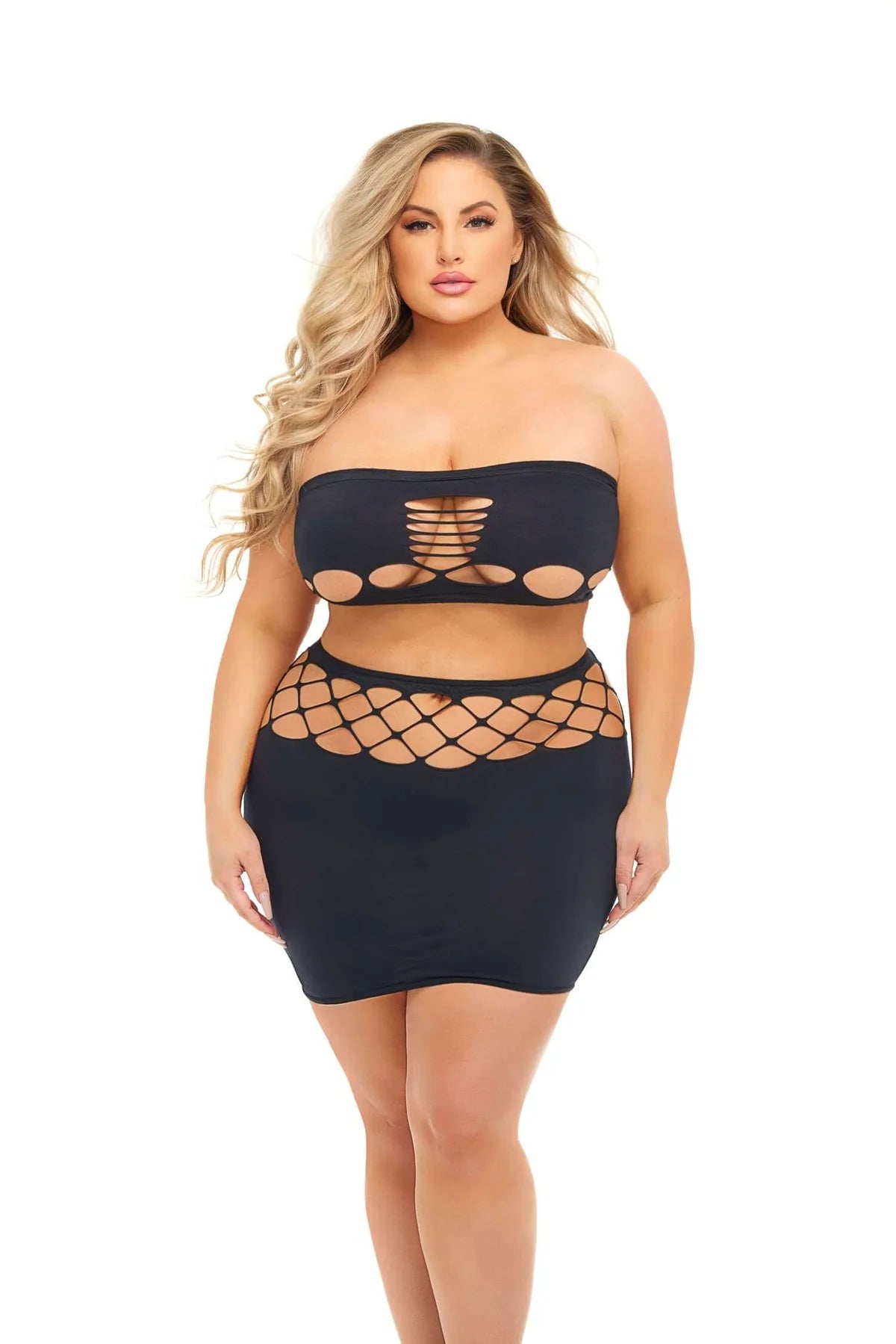 I Am Going To Tear You Apart!  Seamless  Skirt Set