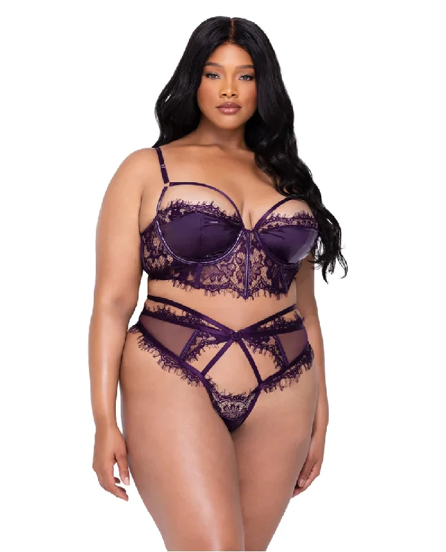 I'm Your Goal! Plus Size Bra Set