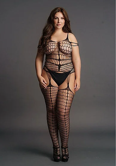 I've Got It All- Plus Size Fishnet Stocking