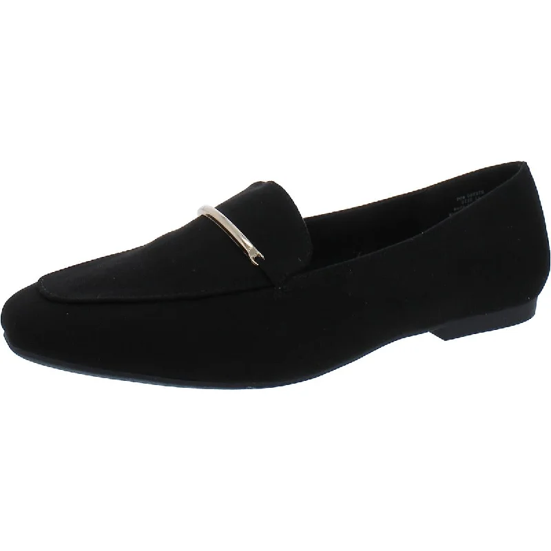 Journee Collection Womens Faux Suede Slip-On Loafers