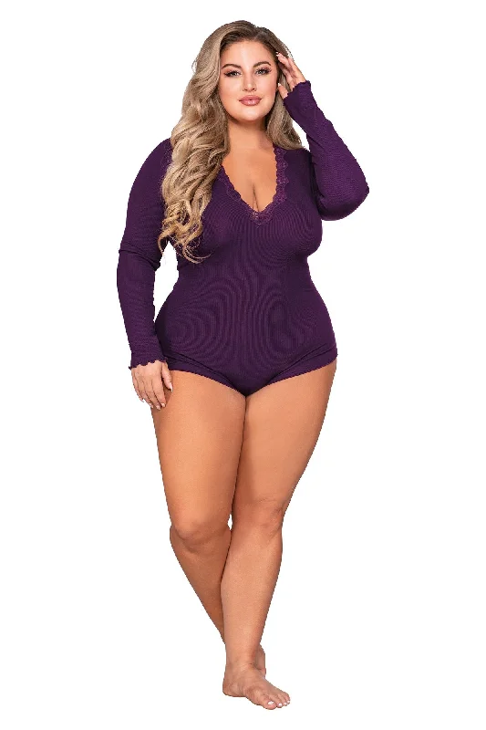 Keeping YOU Warm- Curvy Size Romper