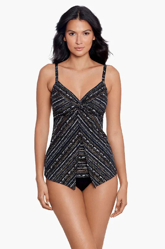 Cypher Love Knot Tankini Top