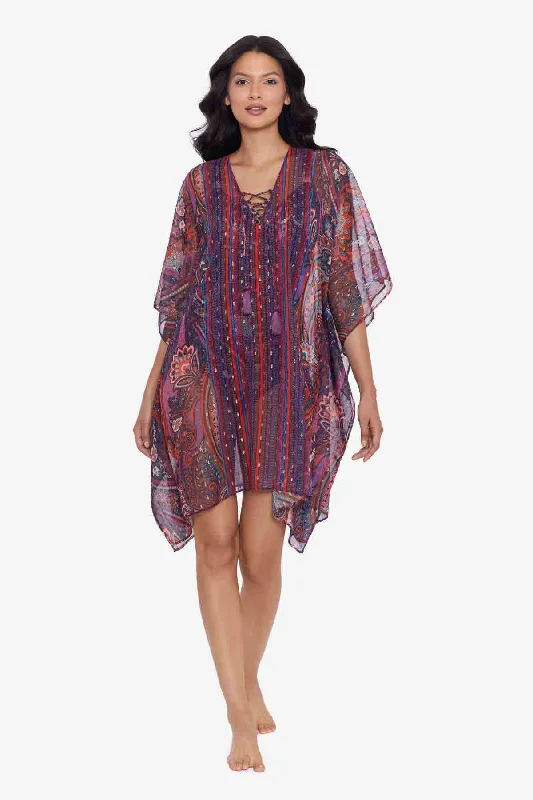 Dynasty Caftan Swim Cover Up