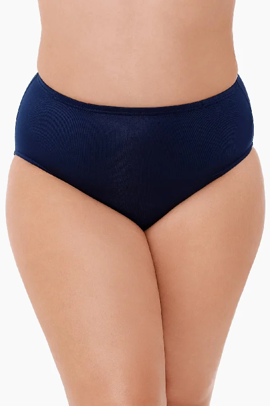 Plus Size Basic Pant Swim Bottom