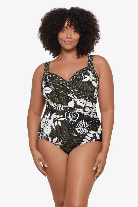 Plus Size Elle Dorado Sanibel One Piece Swimsuit