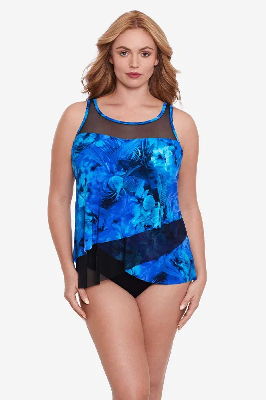 Plus Size Sous Marine Mirage Tankini Top