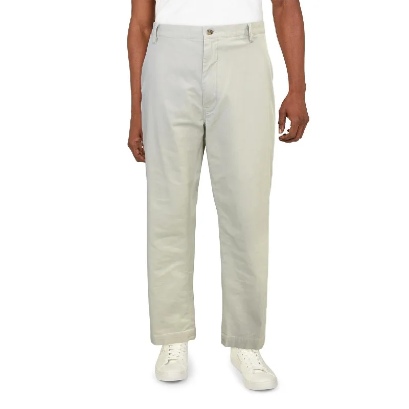 Polo Ralph Lauren Mens Big & Tall Stretch Classic Fit Khaki Pants