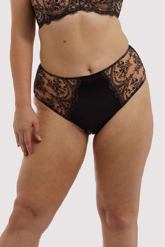 Severine Black Brief Curve