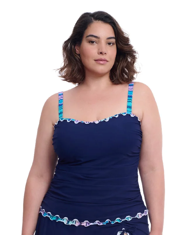 Profile By Gottex Harmony Plus Size Sweetheart Underwire Tankini Top