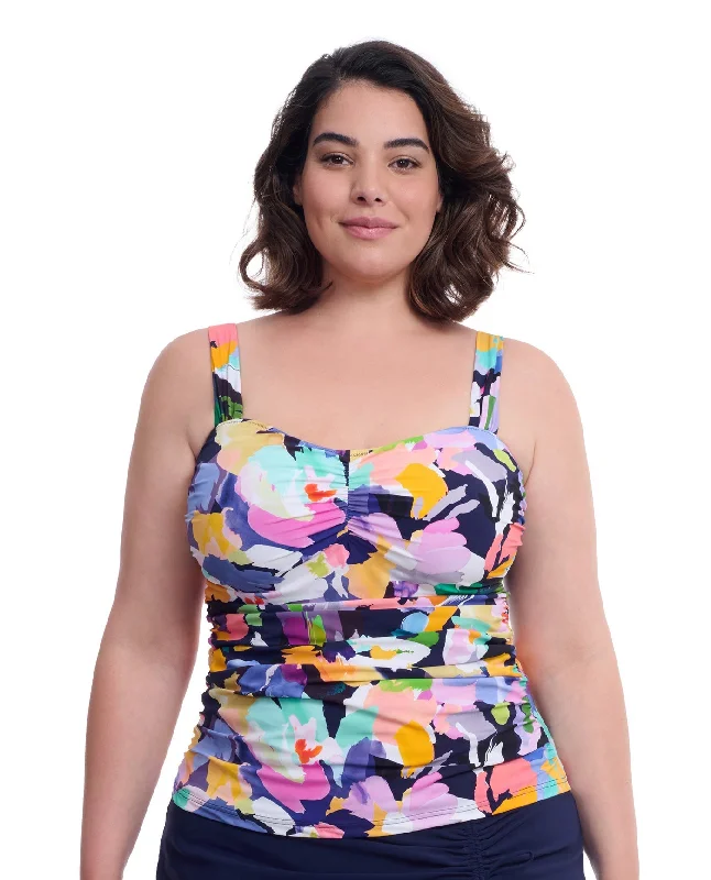 Profile By Gottex Holi Plus Size Sweetheart Underwire Tankini Top