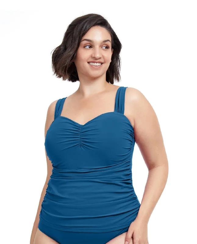 Profile By Gottex Tutti Frutti Plus Size Sweetheart Underwire Tankini Top