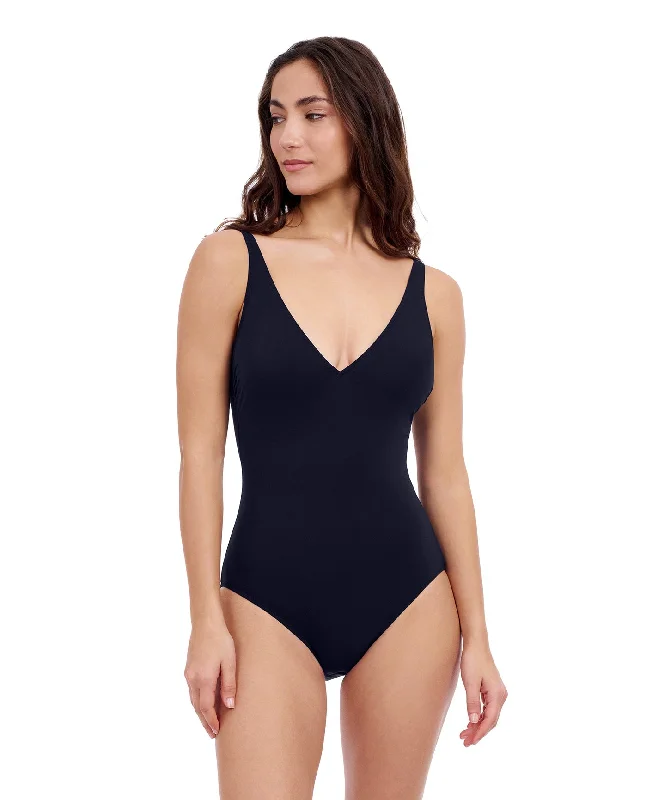 Profile By Gottex Tutti Frutti V-Neck One Piece Swimsuit