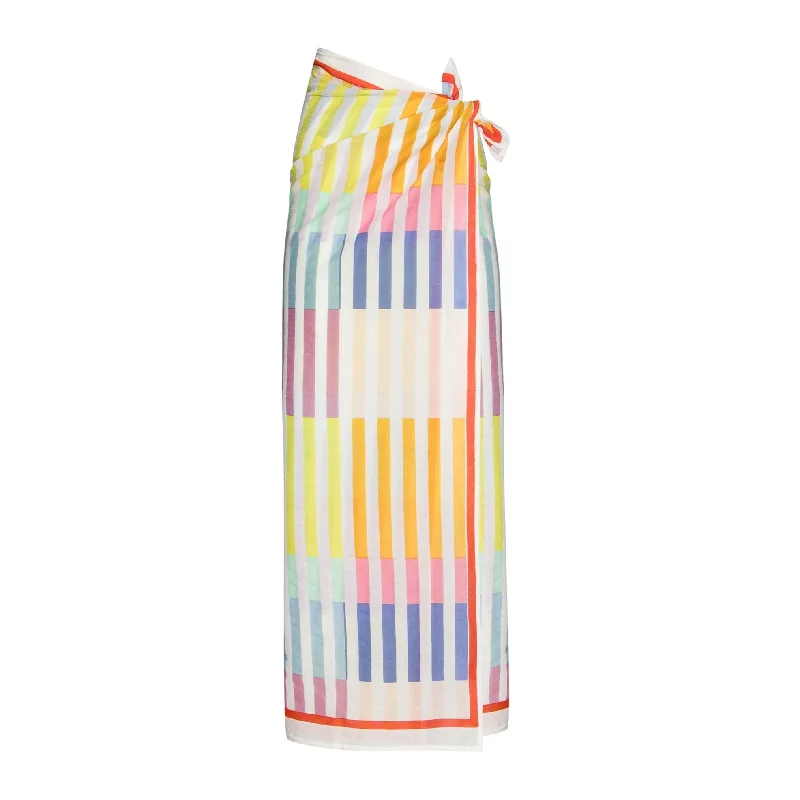 Rainbow Stripe Sarong