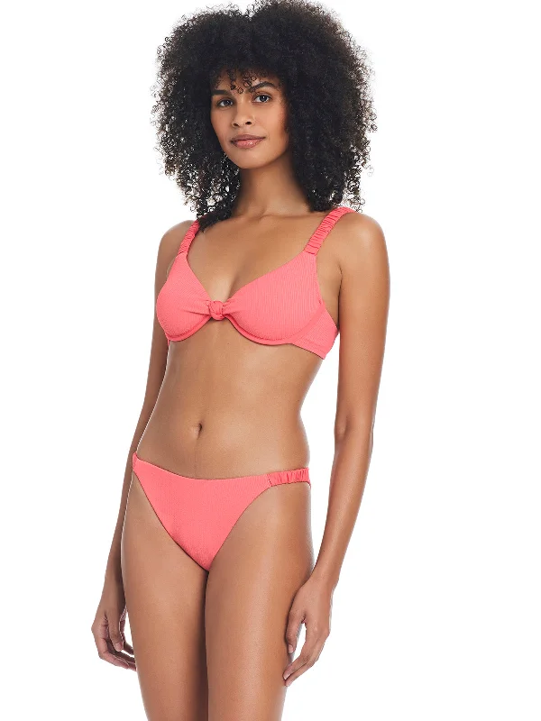 Sandbar Solids Underwire Bikini Top Watermelon Sugar