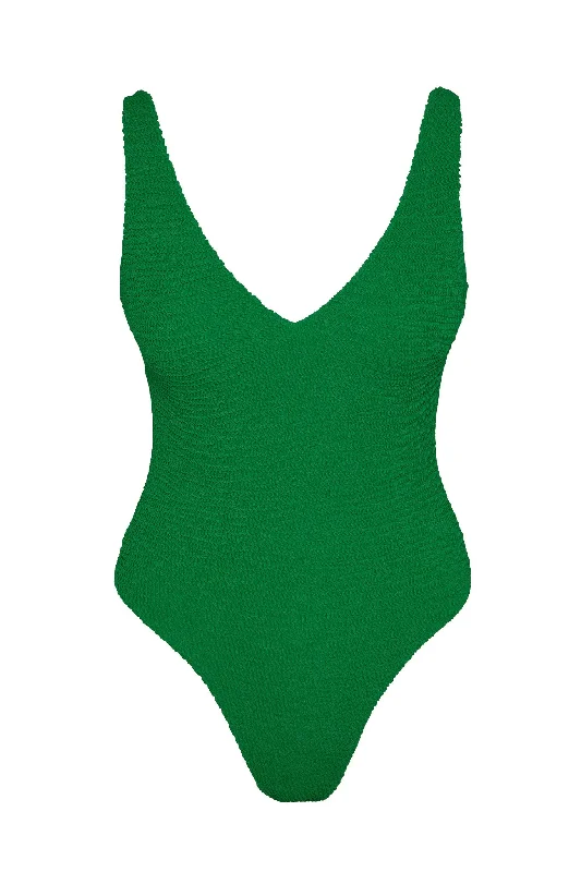 Santa Caterina One Piece - Palm Green Crinkle