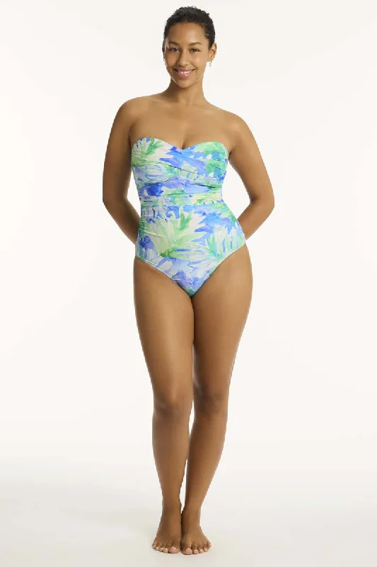 Key Largo Twist Bandeau One Piece