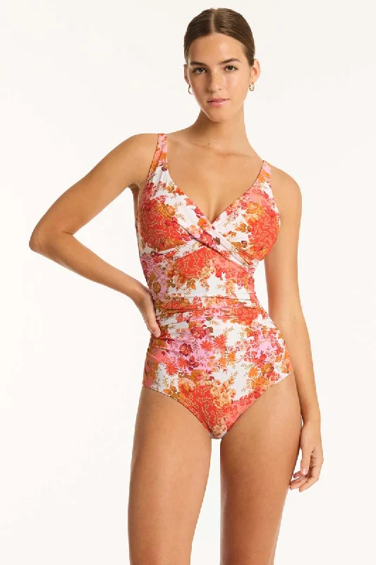 Daisyfield Cross Front One Piece