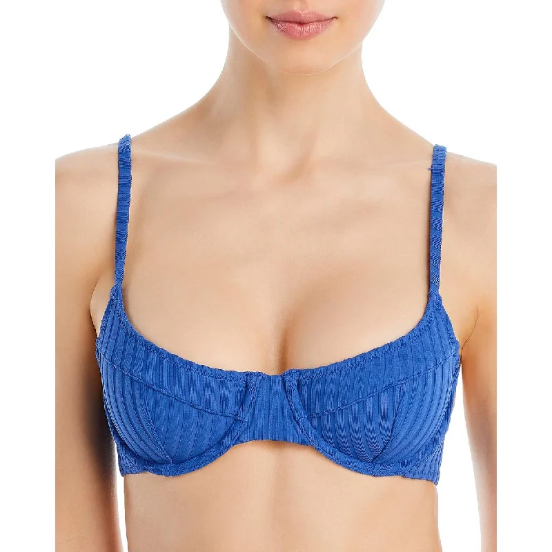 Solid & Striped Womens The Emily Lined  Bikini Swim top