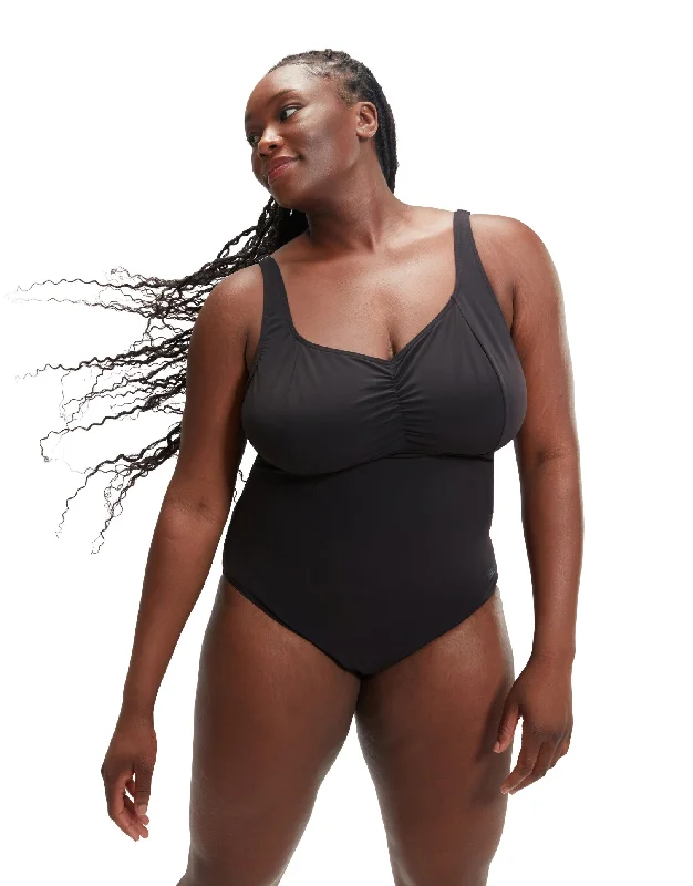 Shaping AquaNite Swimsuit - Black/Plus Size