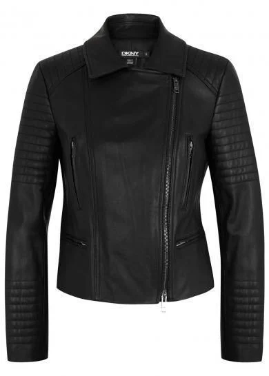 Super Nicha Women Biker Black Leather Jackets