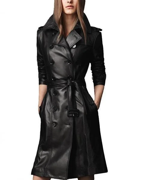 Super Pear Women Leather Coats