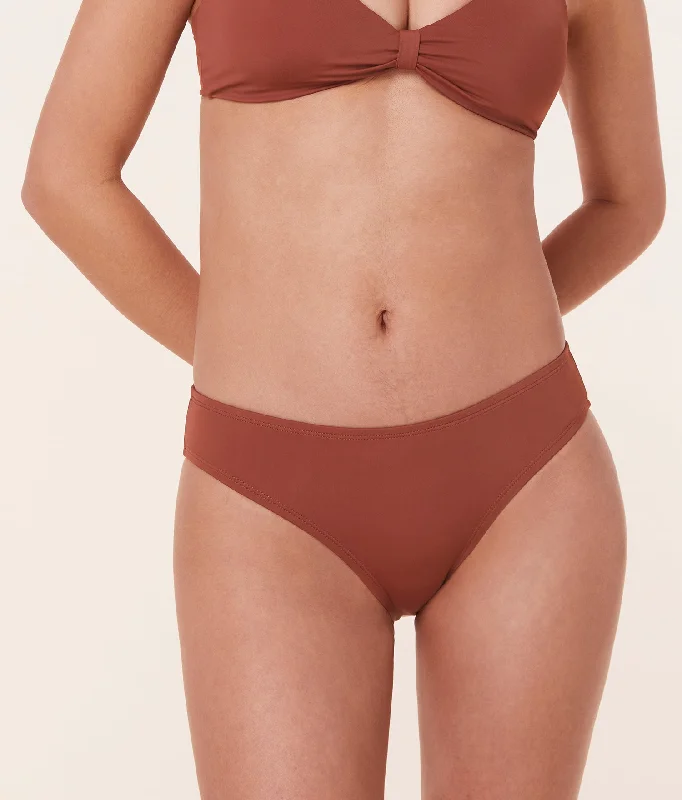 The Bikini Bottom - Eco Nylon - Sequoia